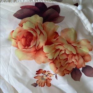 Elegant Floral Print Romper